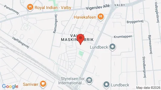 Kontorlokaler til leje i Valby - Foto fra Google Street View