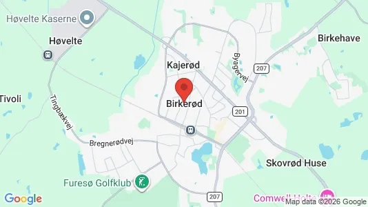 Kontorlokaler til leje i Birkerød - Foto fra Google Street View