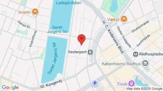 Erhvervslokaler til leje i Vesterbro - Foto fra Google Street View