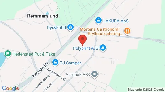 Lagerlokaler til leje i Hedensted - Foto fra Google Street View