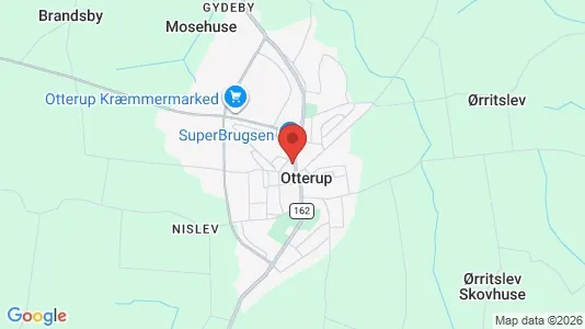 Butikslokaler til leje i Otterup - Foto fra Google Street View