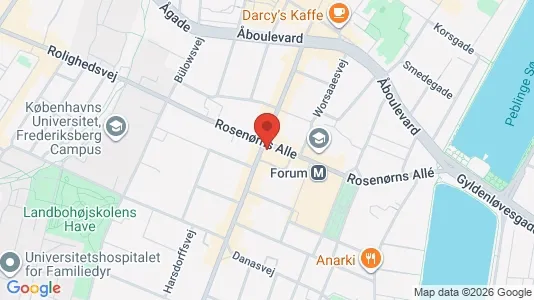 Erhvervslokaler til leje i Frederiksberg C - Foto fra Google Street View
