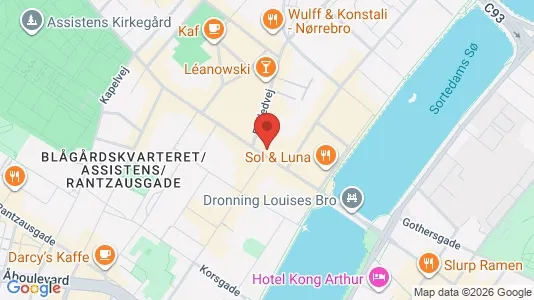 Erhvervslokaler til leje i Nørrebro - Foto fra Google Street View
