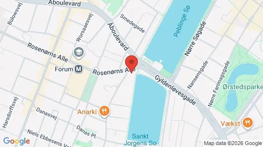Kontorlokaler til leje i Frederiksberg C - Foto fra Google Street View