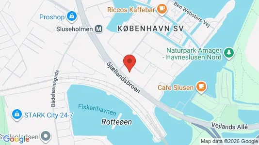 Kontorlokaler til leje i København SV - Foto fra Google Street View