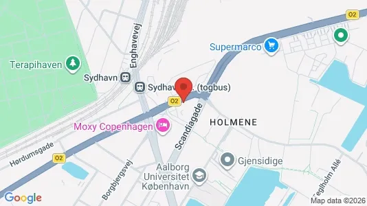 Erhvervslokaler til leje i København SV - Foto fra Google Street View