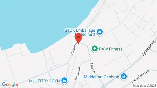 Lagerlokaler til leje i Middelfart - Foto fra Google Street View