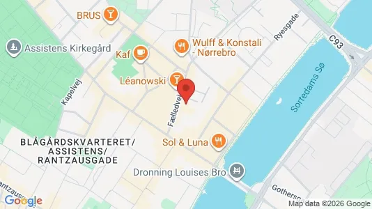 Erhvervslokaler til leje i Nørrebro - Foto fra Google Street View