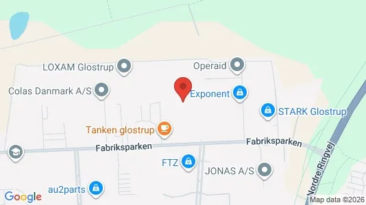Kontorlokaler til leje i Glostrup - kort over placeringen