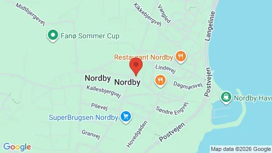 Erhvervslokaler til leje i Fanø - Foto fra Google Street View
