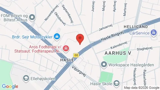 Kontorlokaler til leje i Århus V - Foto fra Google Street View