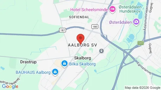 Kontorlokaler til leje i Aalborg SV - Foto fra Google Street View