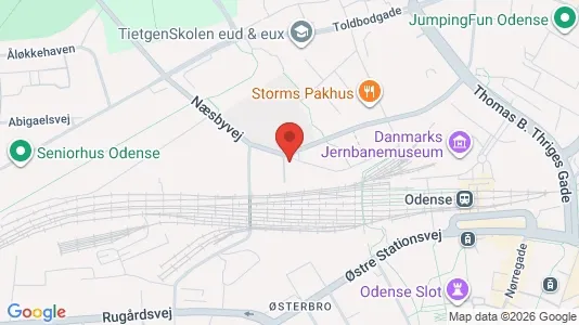 Kontorhoteller til leje i Odense C - Foto fra Google Street View