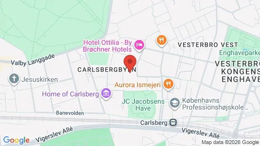 Erhvervslokaler til leje i Vesterbro - Foto fra Google Street View