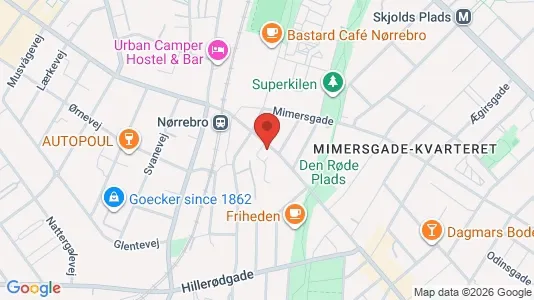 Erhvervslokaler til leje i Nørrebro - Foto fra Google Street View