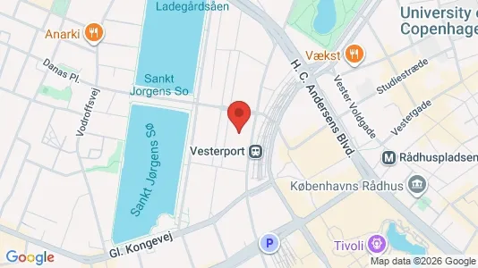 Erhvervslokaler til leje i Vesterbro - Foto fra Google Street View