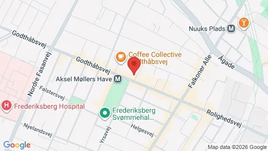 Erhvervslokaler til leje i Frederiksberg - Foto fra Google Street View
