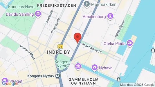 Erhvervslokaler til leje i København K - Foto fra Google Street View