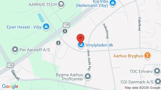 Lagerlokaler til leje i Viby J - Foto fra Google Street View