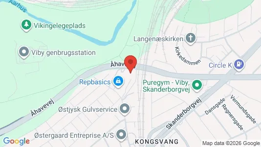 Kontorlokaler til leje i Viby J - kort over placeringen