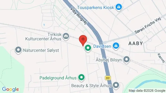 Lagerlokaler til leje i Åbyhøj - Foto fra Google Street View