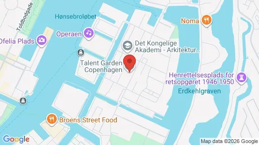 Erhvervslokaler til leje i København K - kort over placeringen