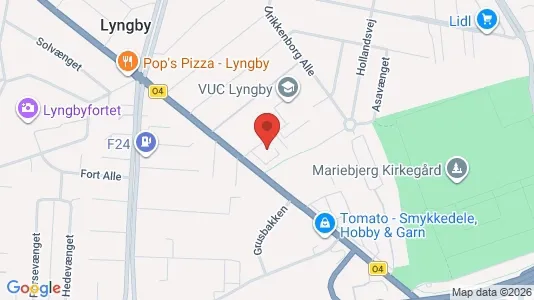 Kontorlokaler til leje i Kongens Lyngby - Foto fra Google Street View