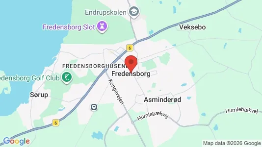 Butikslokaler til leje i Fredensborg - Foto fra Google Street View