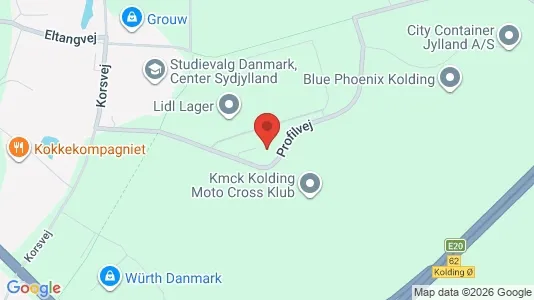 Kontorlokaler til leje i Kolding - Foto fra Google Street View