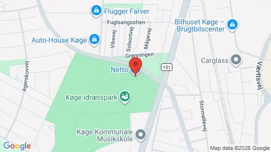 Kontorlokaler til leje i Køge - Foto fra Google Street View