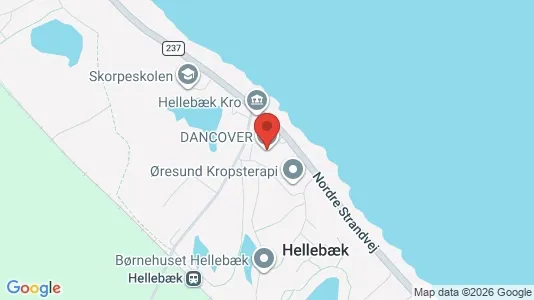 Kontorlokaler til leje i Hellebæk - Foto fra Google Street View