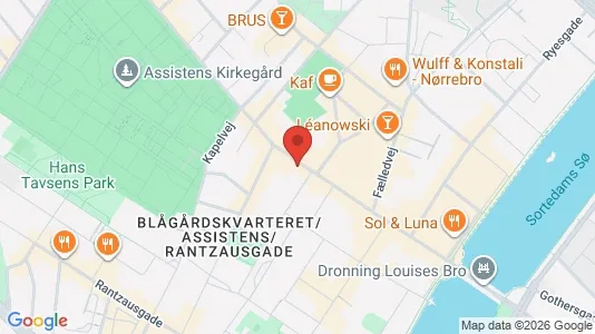 Erhvervslokaler til leje i Nørrebro - Foto fra Google Street View