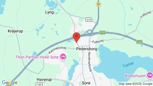 Butikslokaler til leje i Sorø - Foto fra Google Street View