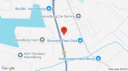 Lagerlokaler til leje i Kalundborg - Foto fra Google Street View