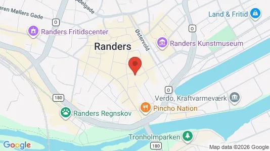 Kontorlokaler til leje i Randers C - Foto fra Google Street View