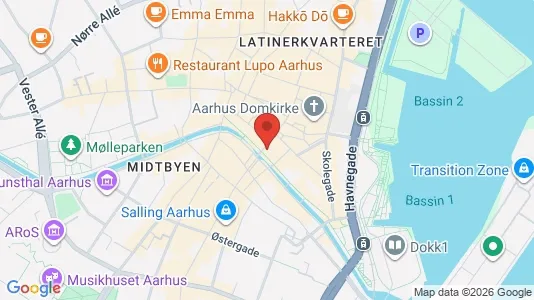 Kontorlokaler til leje i Århus C - Foto fra Google Street View
