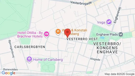 Kontorhoteller til leje i Vesterbro - Foto fra Google Street View