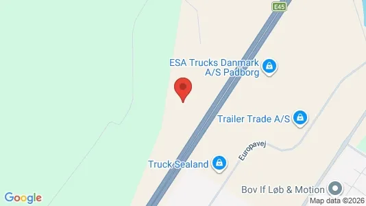 Erhvervslokaler til leje i Padborg - Foto fra Google Street View