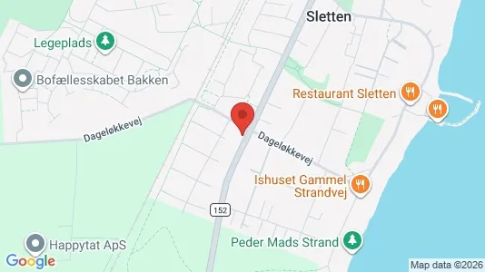 Erhvervslokaler til leje i Humlebæk - Foto fra Google Street View