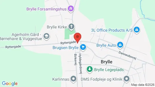 Erhvervslokaler til leje i Tommerup - kort over placeringen