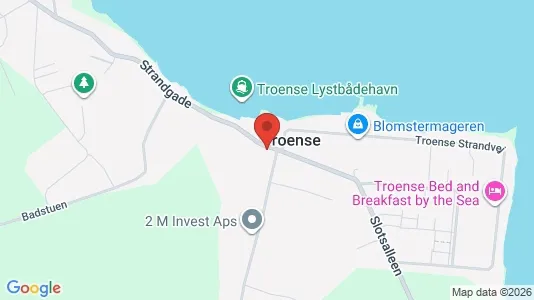 Erhvervslokaler til leje i Svendborg - kort over placeringen