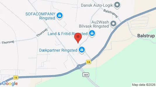 Erhvervslokaler til leje i Ringsted - Foto fra Google Street View