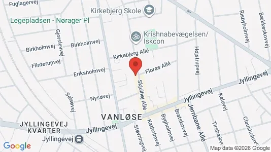 Erhvervslokaler til leje i Vanløse - Foto fra Google Street View