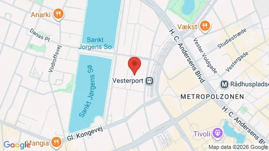 Erhvervslokaler til leje i Vesterbro - Foto fra Google Street View
