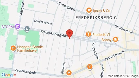 Erhvervslokaler til leje i Frederiksberg C - Foto fra Google Street View