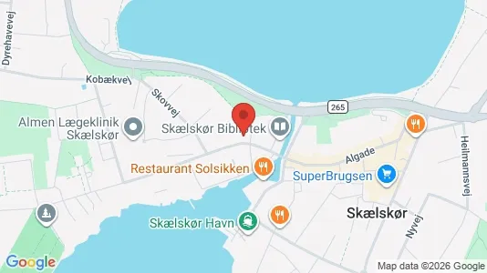 Erhvervslokaler til leje i Skælskør - Foto fra Google Street View