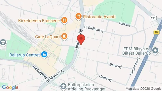 Erhvervslokaler til leje i Ballerup - kort over placeringen