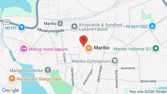 Erhvervslokaler til leje i Maribo - Foto fra Google Street View