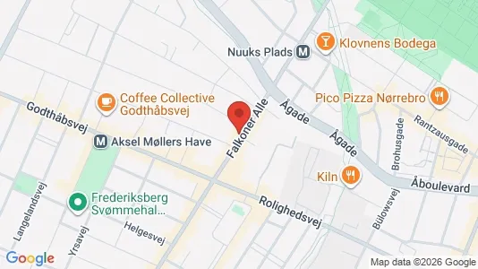 Erhvervslokaler til leje i Frederiksberg - Foto fra Google Street View