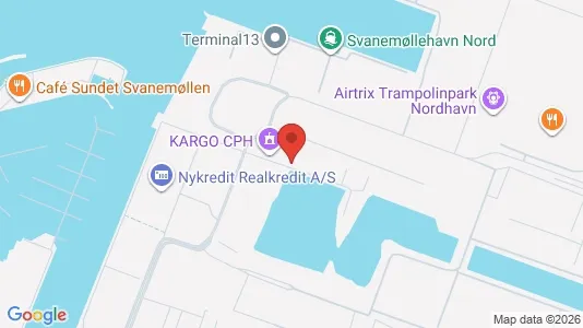 Erhvervslokaler til leje i Nordhavn - Foto fra Google Street View
